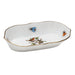 Herend Rothschild Bird Narrow Pin Dish 5"l X 1"h