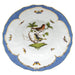 Herend Rothschild Bird Blue Border Rim Soup - Motif 02 9.5"d - Blue Border