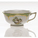 Herend Rothschild Bird Green Bord Tea Cup - Motif 02 (8 Oz) - Green Border