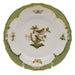 Herend Rothschild Bird Green Bord Bread And Butter Plate - Mo 03 6"d - Green Border