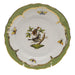 Herend Rothschild Bird Green Bord Bread And Butter Plate - Mo 04 6"d - Green Border