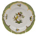 Herend Rothschild Bird Green Bord Bread And Butter Plate - Mo 06 6"d - Green Border