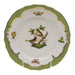 Herend Rothschild Bird Green Bord Bread And Butter Plate - Mo 08 6"d - Green Border