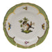 Herend Rothschild Bird Green Bord Bread And Butter Plate - Mo 10 6"d - Green Border
