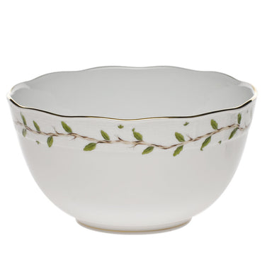 Herend Rothschild Garden Round Bowl (3.5 Pt) 7.5"d