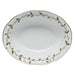 Herend Rothschild Garden Oval Veg Dish 10"l X 8"w