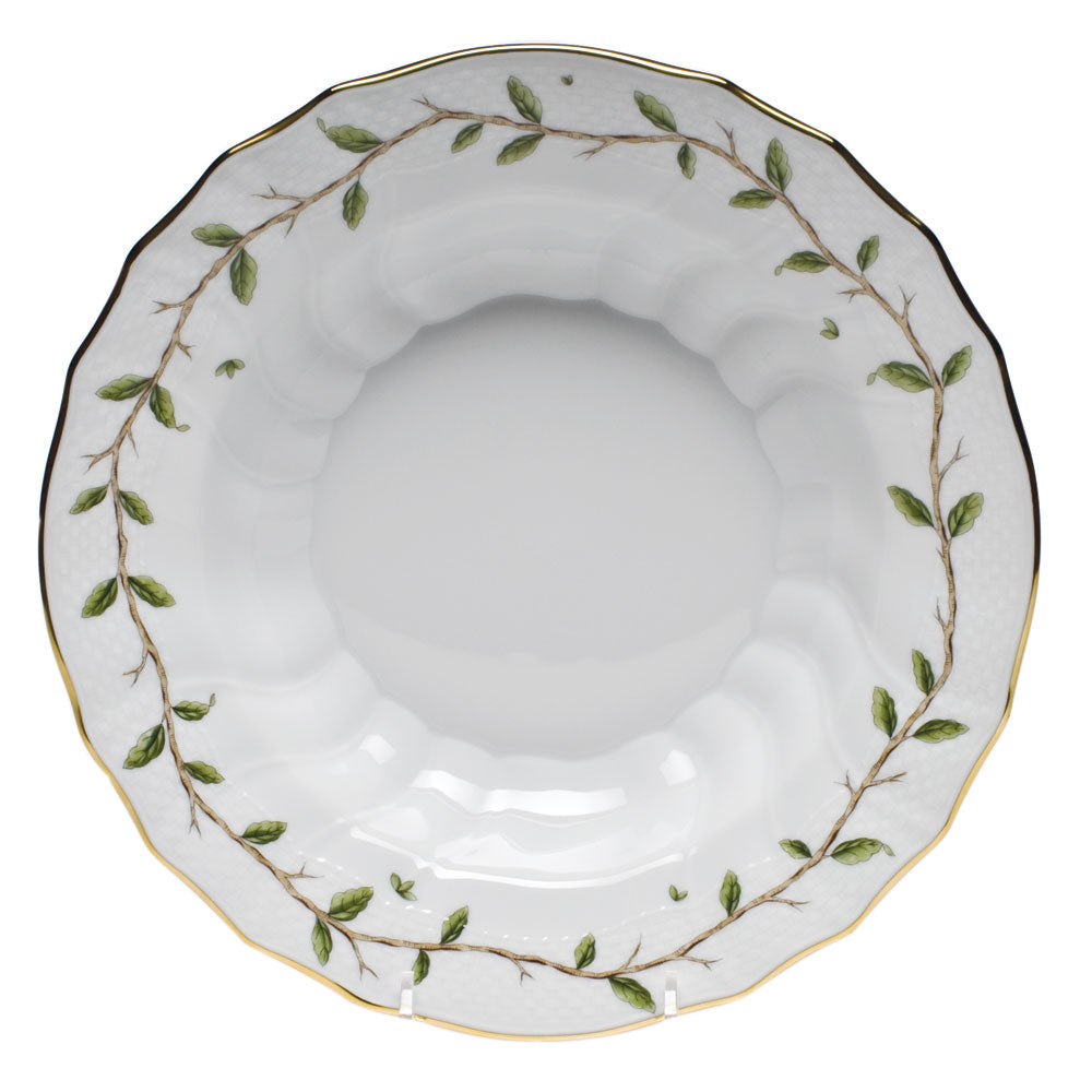 Herend Rothschild Garden Rim Soup 9.5"d