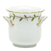 Herend Rothschild Garden Mini Cachepot W/handles 4.75"l X 3.75"h