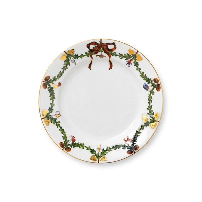 Star Fluted Dessert Plate 7.5"