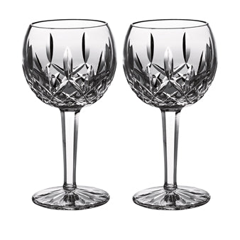 Lismore Balloon Wine Glasses - Set of 2