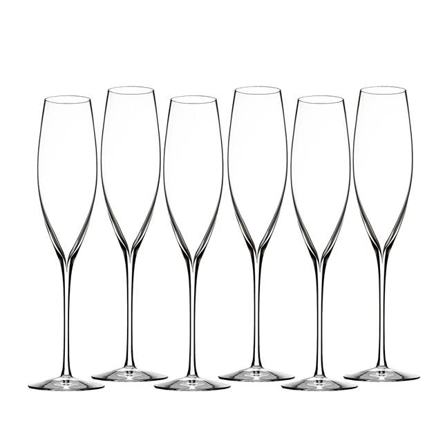 Elegance Champagne Classic Flute - Set of 6