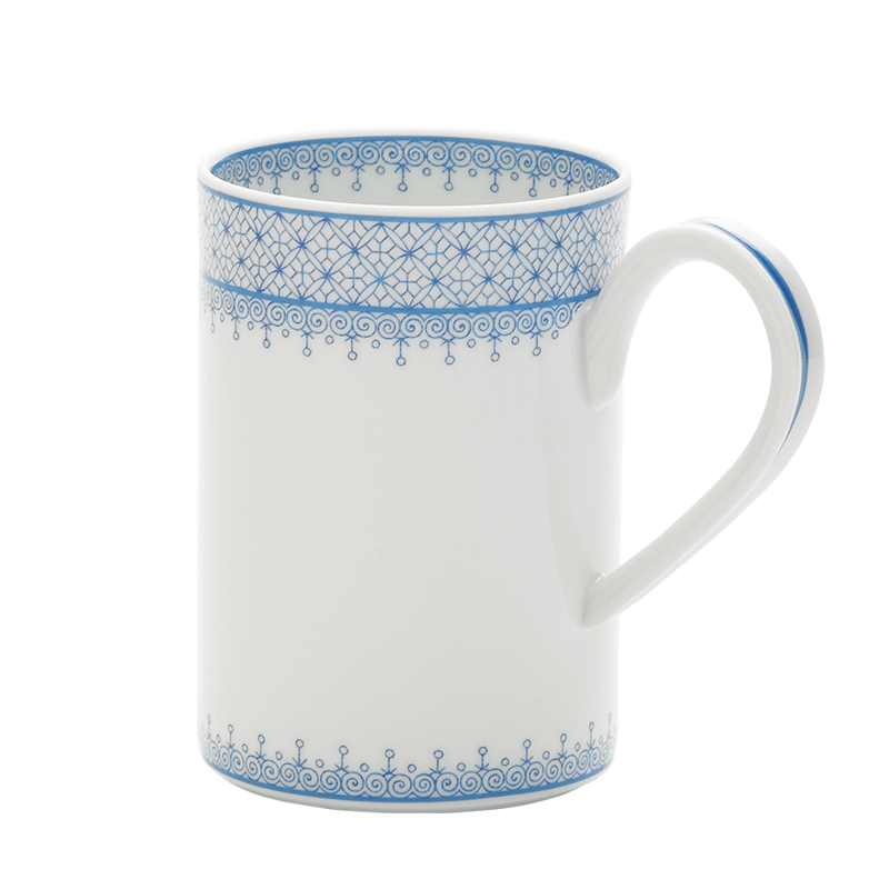 Mottahedeh Cornflower Lace Mug
