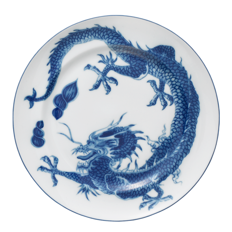 Mottahedeh Blue Dragon Dinner Plate