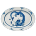 Mottahedeh Blue Dragon Oval Platter