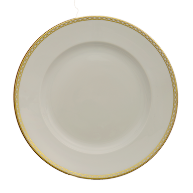 Mottahedeh Gold Lattice Dinner Plate