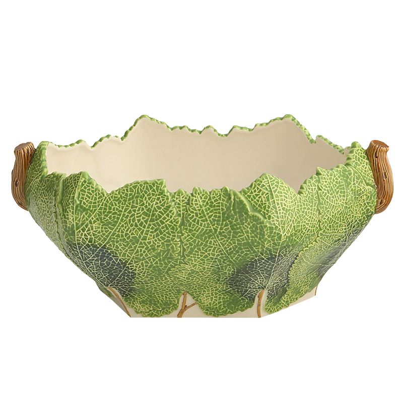 Mottahedeh Grape Leaf Bowl