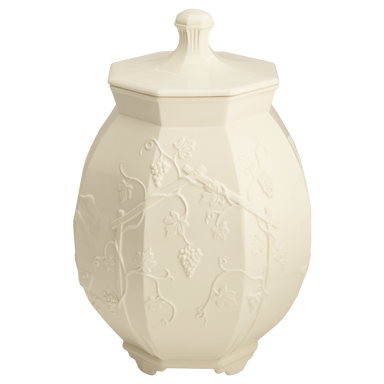 Mottahedeh Footed Octagonal Urn w Cover