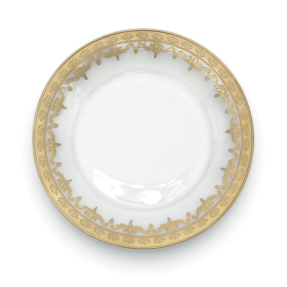 Arte Italica Vetro Gold Salad/Dessert Plate