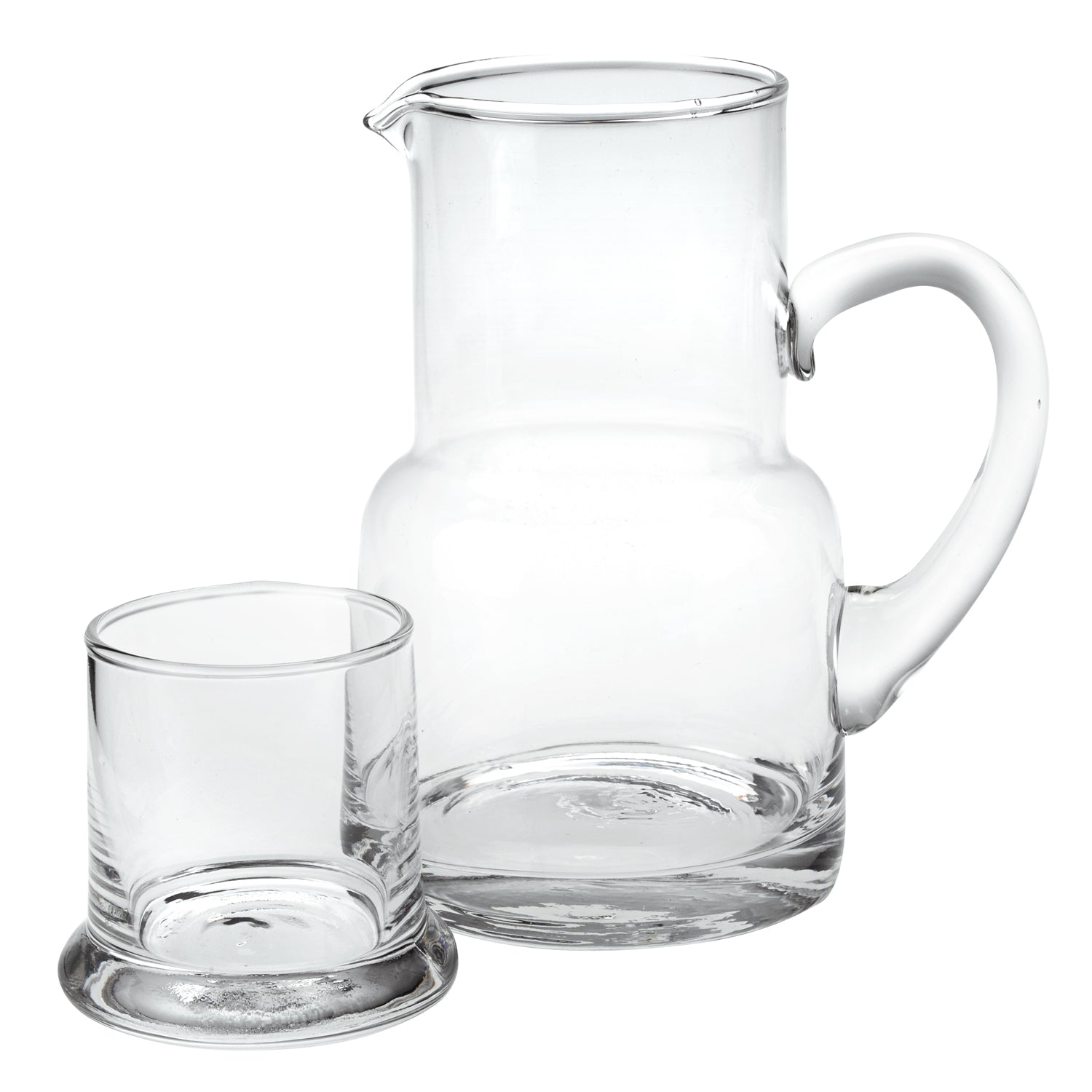 Long Island 2 Pc Carafe Set  H7"  18 Oz