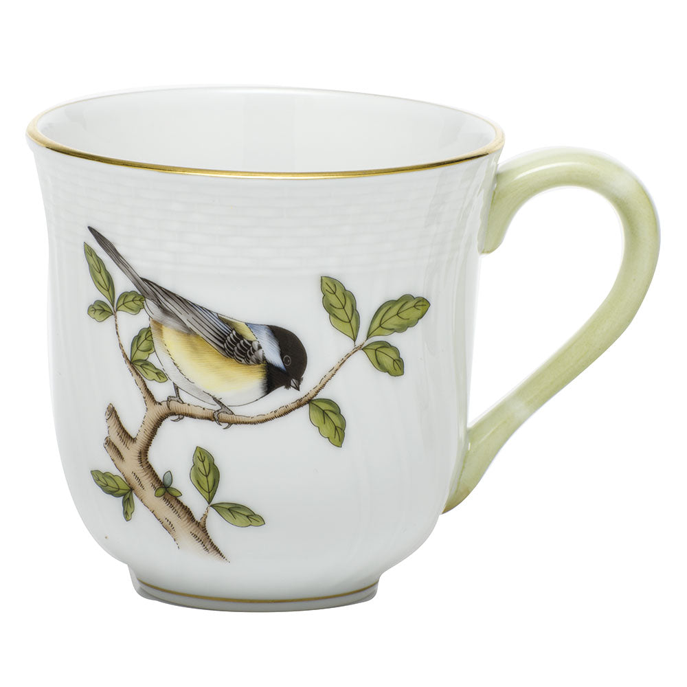 Herend Song Bird Mug - Chickadee (10 Oz) 3.5"h