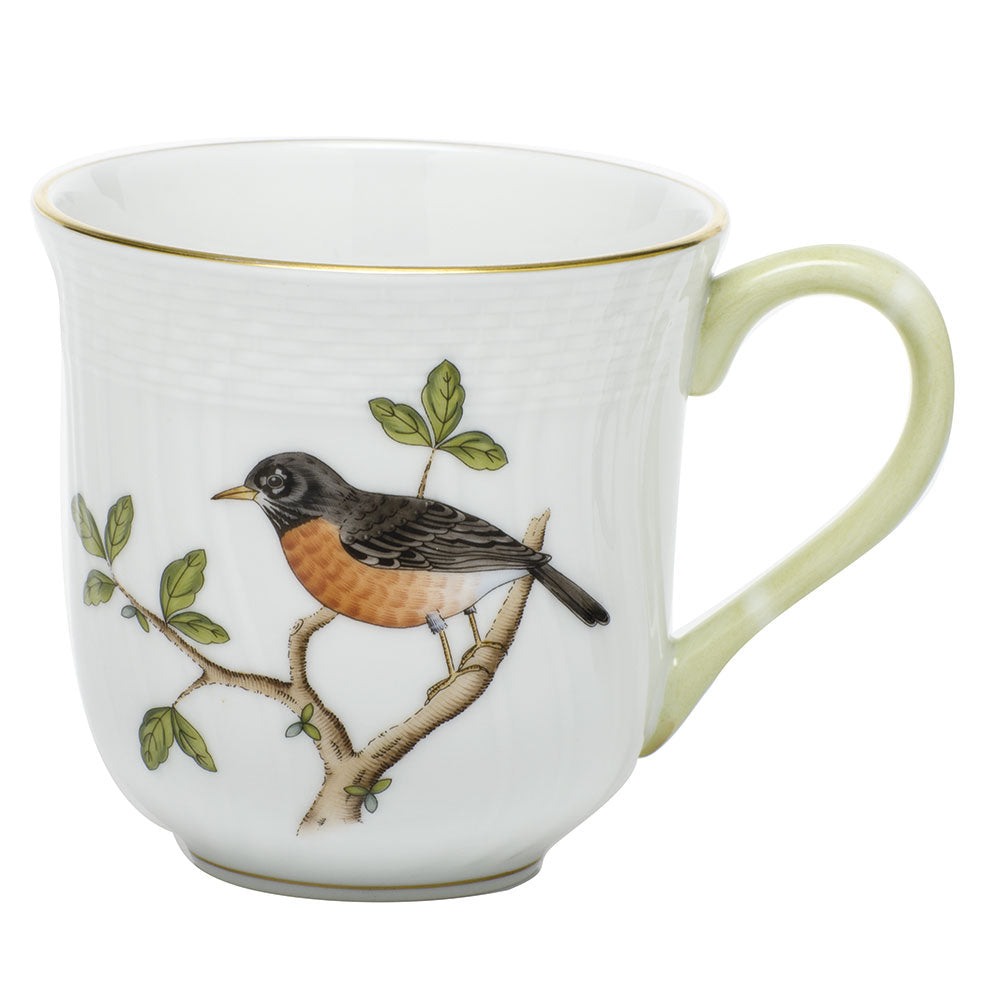 Herend Song Bird Mug - Robin (10 Oz) 3.5"h