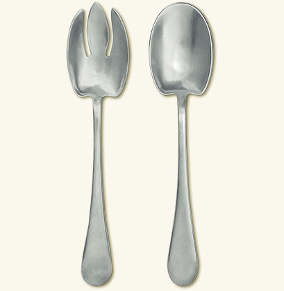 Match Pewter Aria Salad Set