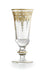 Arte Italica Vetro Gold Flute Glass