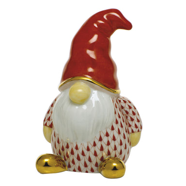 Herend Shaded Vh Gnome 2.25"l X 3.75"h