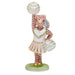 Herend Shaded Vh Cheerleader Bunny 2.25"l X 1.5"w X 4.75"h