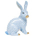 Herend Shaded Vhb Large Sitting Bunny 5.75"l X 7.25"h