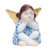 Herend Shaded Vhb Heavenly Bliss - Sitting Angel 1.5"l X 1.75"h