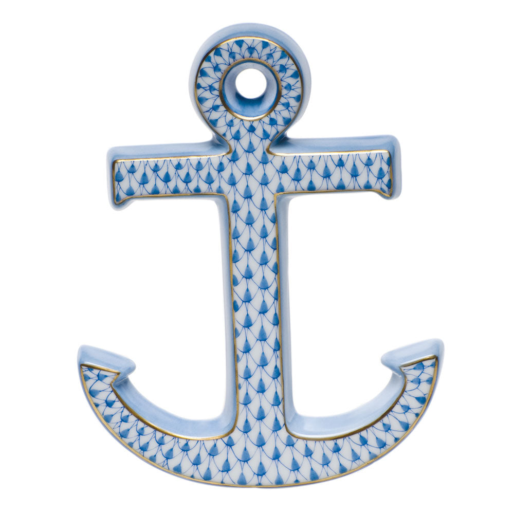 Herend Shaded Vhb Anchor 3.5"l X 4.5"w