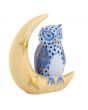 Owl with Crescent Moon