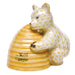 Herend Shaded Vhj Honey Bear 2.5"l X 2.75"h