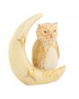 Owl with Crescent Moon