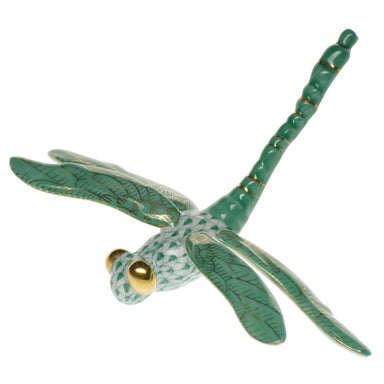 Herend Shaded Vhv Dragonfly 3.5"l X 4.25"w