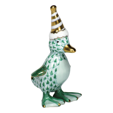 Herend Shaded Vhv Party Duckling 1.5"l X 2.5"h