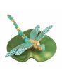 Dragonfly on Lily Pad