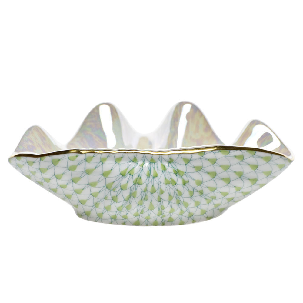 Herend Shaded Vhv1 Clam Shell 3"l X 4.25"w