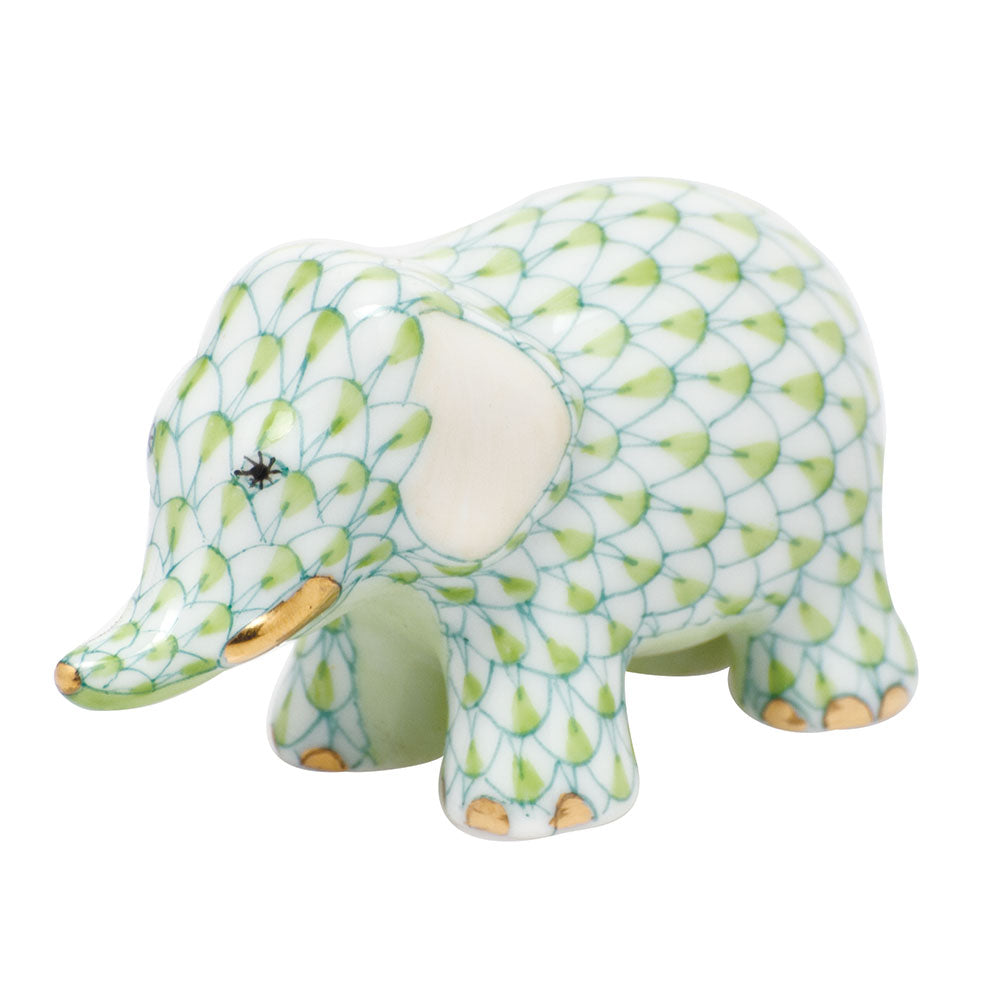 Herend Shaded Vhv1 Little Elephant 2.25"l X 1.25"h