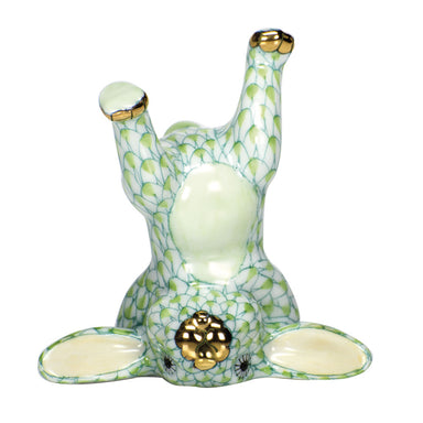 Herend Shaded Vhv1 Handstand Bunny 2.25"l X 2.25"h