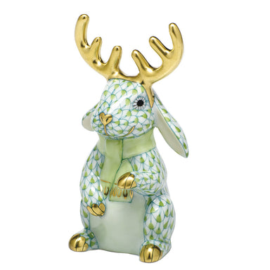 Herend Shaded Vhv1 Reindeer Rabbit 2"l X 3.75"h