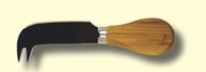 Soft Cheese Knife with Wooden Handle