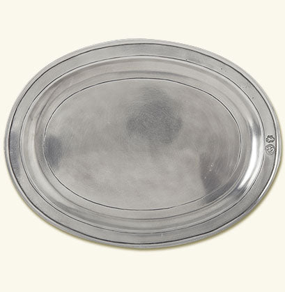 Oval Incised Tray, Small