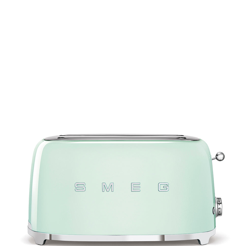 SMEG 4-Slice Steel Toaster Pastel Green