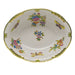 Herend Queen Victoria Oval Veg Dish  10"l X 8"w - Green Border