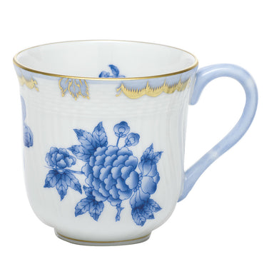 Herend Vbo Blue (fortuna Blue) Mug (10 Oz) 3.5"h