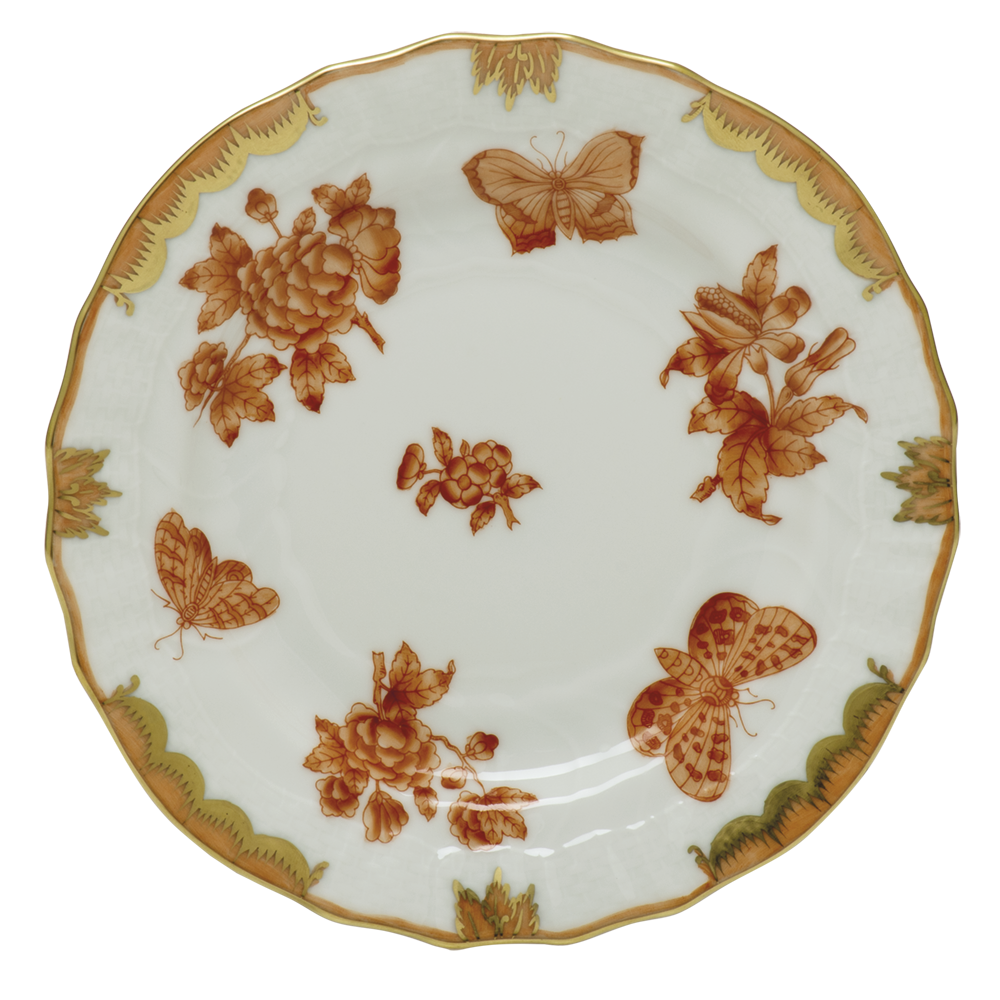 Fortuna Rust Bread And Butter Plate 6"d