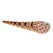 Herend Fishnet Rust Turritella Shell 2.75"l