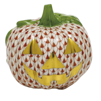 Herend Vh-x1 Jack O Lantern 2.75"l X 2.75"h